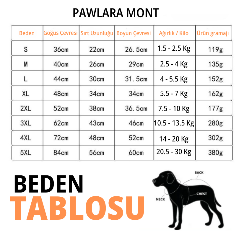 Pawlara™ 3'ü 1 Arada Ceket