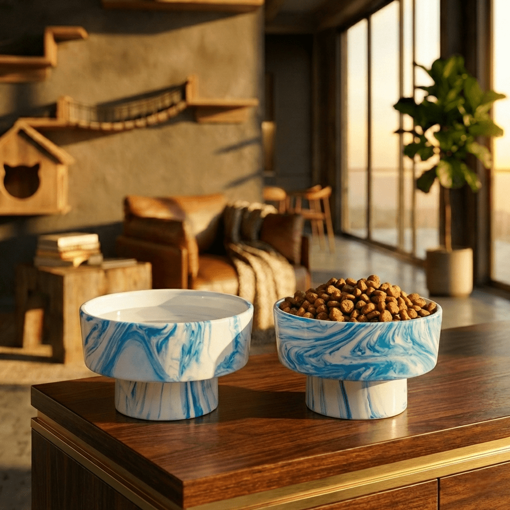 Yüksek Noks Mama Kabı - Pawlara